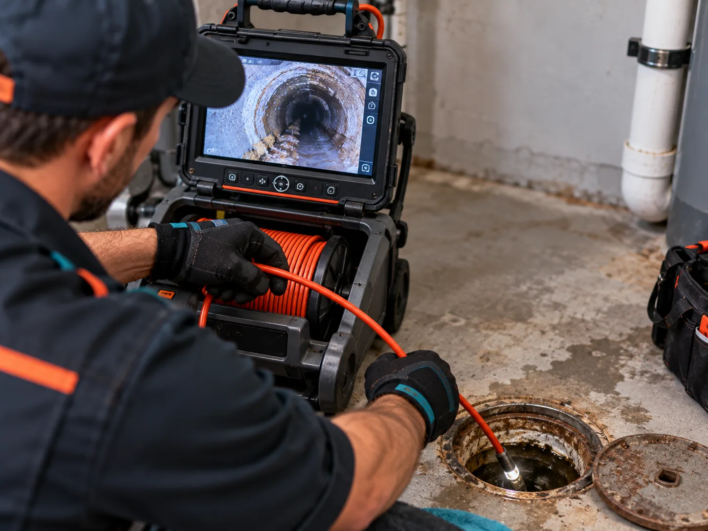 Clogged Drain Service company in Falls, PA